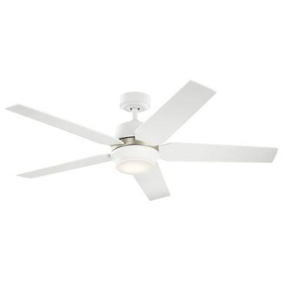 Kichler Maeve LED Ceiling Fan - Color: White - Number of Blades: 5 - 300059