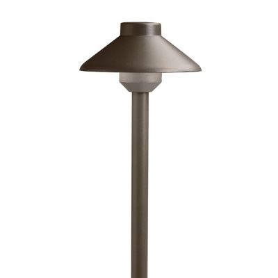 Kichler Stepped LED Path Light - Color: Bronze - 15821AZT27