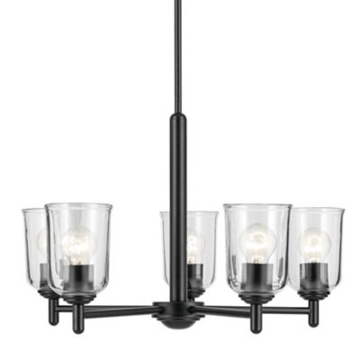 Kichler Shailene Chandelier - Color: Clear - Size: 5 light - 43671BKCLR