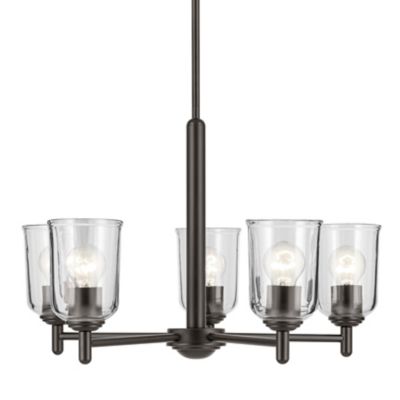 Kichler Shailene Chandelier - Color: Clear - Size: 5 light - 43671OZCLR