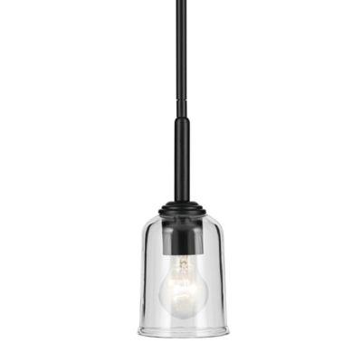 Kichler Shailene Mini Pendant Light - Color: Clear - Size: 1 light - 43674B