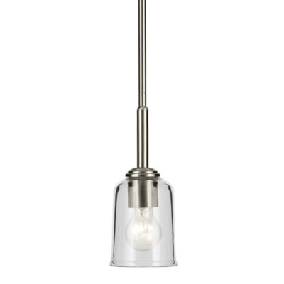 Kichler Shailene Mini Pendant Light - Color: Clear - Size: 1 light - 43674N