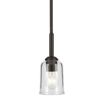 Kichler Shailene Mini Pendant Light - Color: Clear - Size: 1 light - 43674O