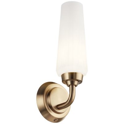 Kichler Truby Wall Sconce - Color: Bronze - Size: 1 light - 55073CPZ