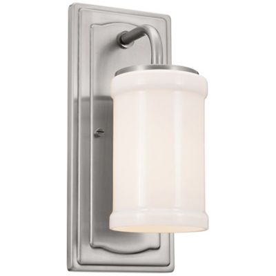 Kichler Vetivene Bath Wall Sconce - Color: Silver - Size: 1 light - 52454CL