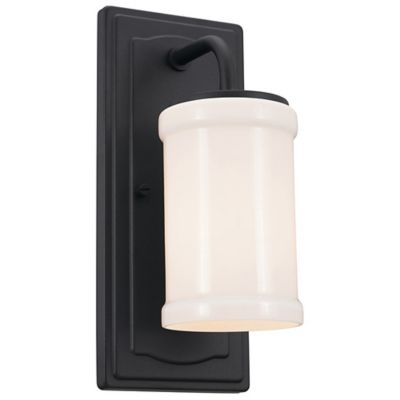 Kichler Vetivene Bath Wall Sconce - Color: Black - Size: 1 light - 52454BKT