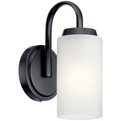 Kichler Kennewick Bath Sconce - Color: Black - Size: 1 light - 55085BK