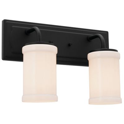 Kichler Vetivene Vanity Light - Color: Black - Size: 2 light - 55130BKT