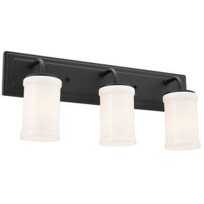 Kichler Vetivene Vanity Light - Color: Black - Size: 3 light - 55131BKT