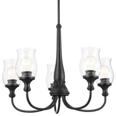 Kichler Melis Chandelier - Color: Black - Size: 5 light - 52468BK