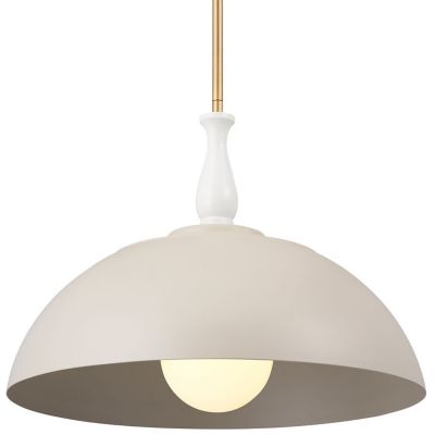 Kichler Fira Pendant Light - Color: Beige - Size: 18 - 52477GRG