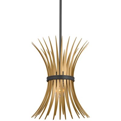 Kichler Baile Pendant Light - Color: Brass - Size: 1 light - 52460BK