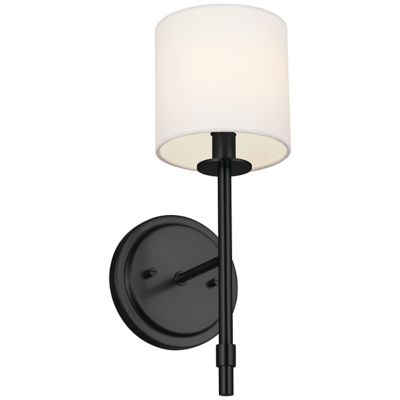 Kichler Ali Wall Sconce - Color: Black - Size: 1 light - 52505BK