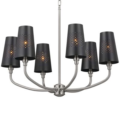 Kichler Adeena Chandelier - Color: Silver - Size: 6 light - 52508CLP