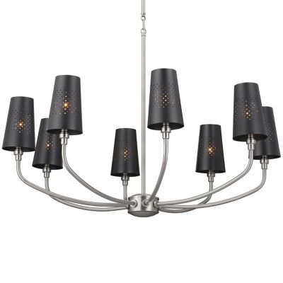 Kichler Adeena Chandelier - Color: Silver - Size: 8 light - 52509CLP