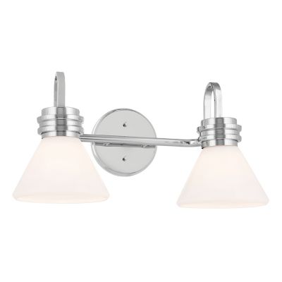 Kichler Farum Vanity Light - Color: Silver - Size: 2 light - 55154CH