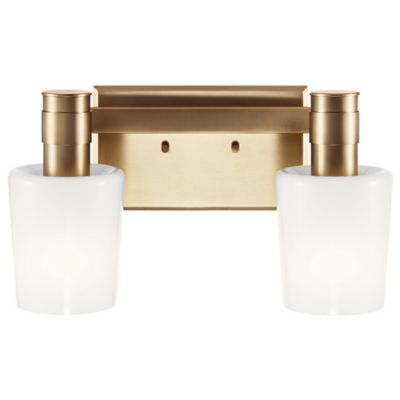 Kichler Adani Vanity Light - Color: Bronze - Size: 2 light - 55175CPZ