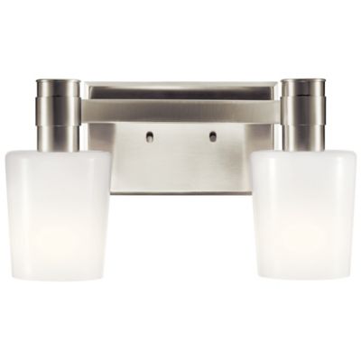 Kichler Adani Vanity Light - Color: Silver - Size: 2 light - 55175NI