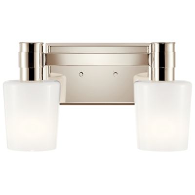 Kichler Adani Vanity Light - Color: Silver - Size: 2 light - 55175PN