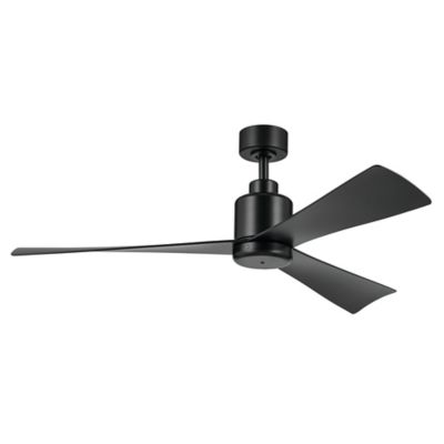 Kichler True Ceiling Fan - Color: Black - 310452SBK