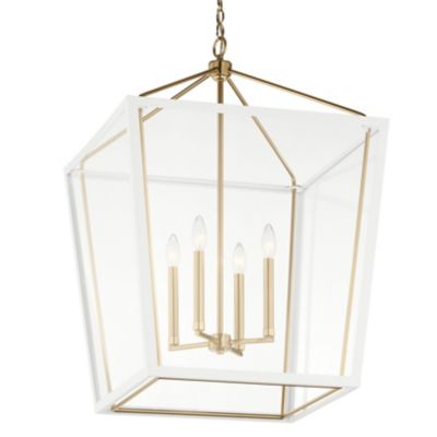 Kichler Delvin Pendant Light - Color: White - Size: 32 - 52620CPZWH