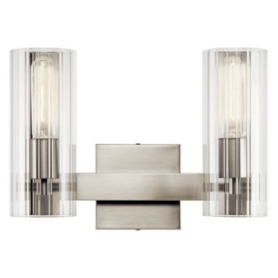 Kichler Jemsa Vanity Light - Color: Silver - Size: 2 light - 55167NI