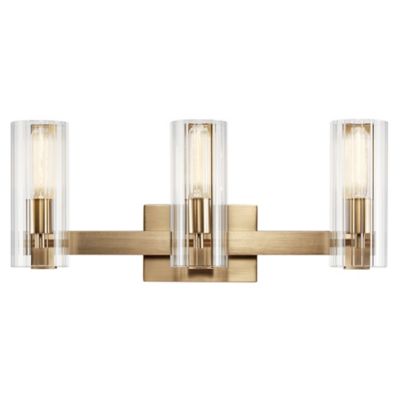 Kichler Jemsa Vanity Light - Color: Bronze - Size: 3 light - 55168CPZ