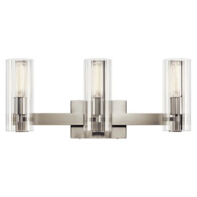 Kichler Jemsa Vanity Light - Color: Silver - Size: 3 light - 55168NI