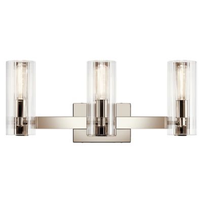 Kichler Jemsa Vanity Light - Color: Silver - Size: 3 light - 55168PN