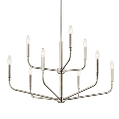 Kichler Madden Two Tier Chandelier - Color: Silver - 52720NI