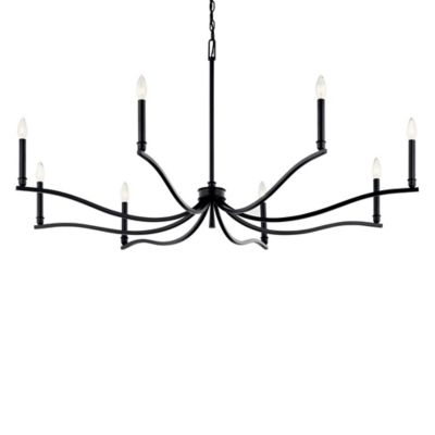 Kichler Malene Chandelier - Color: Black - Size: Large - 52697BK