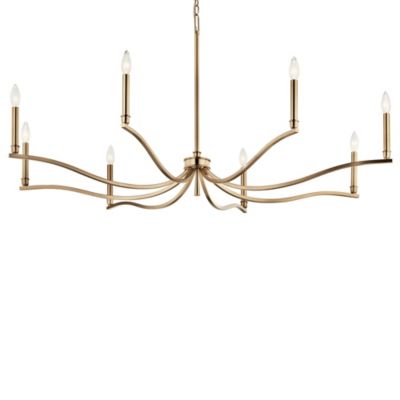 Kichler Malene Chandelier - Color: Bronze - Size: Large - 52697CPZ