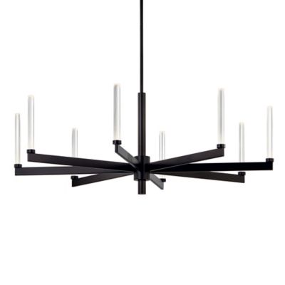 Kichler Sycara LED Chandelier - Color: Black - Size: Large - 52668BK