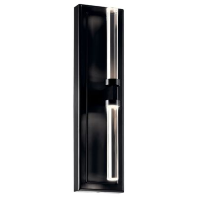 Kichler Sycara LED Wall Sconce - Color: Black - 52671BK