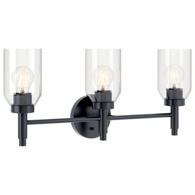 Kichler Madden Vanity Light - Color: Black - Size: 3 light - 55185BK