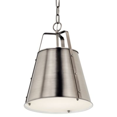 Kichler Etcher Pendant Light - Color: Silver - Size: Small - 52710CLP