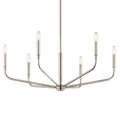 Kichler Madden Chandelier - Color: Silver - Size: Large - 52718NI