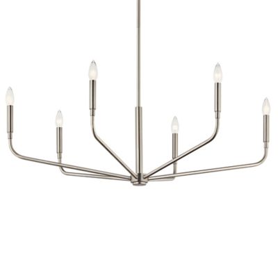 Kichler Madden Chandelier - Color: Silver - Size: Extra Large - 52719NI