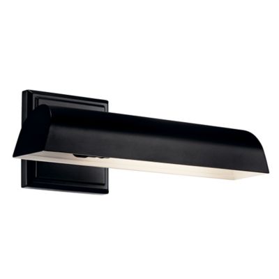 Kichler Carston Picture Light - Color: Black - Size: 12 - 52684BK