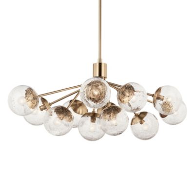 Kichler Silvarious Linear Chandelier - Color: Bronze - Size: 12 light - 527