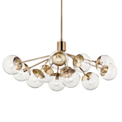 Kichler Silvarious Linear Chandelier - Color: Bronze - Size: 12 light - 527