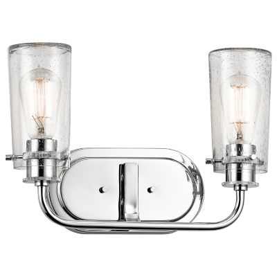 Kichler Braelyn Vanity Light - Color: Polished Chrome - Size: 2 light - 454