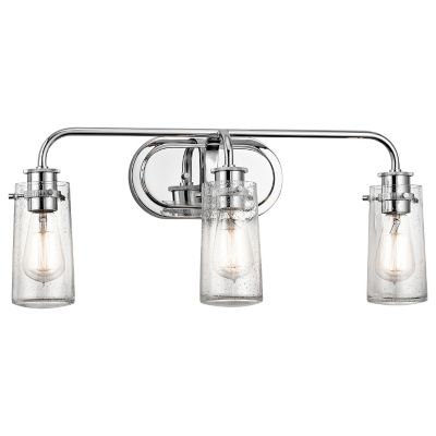 Kichler Braelyn Vanity Light - Color: Polished Chrome - Size: 3 light - 454