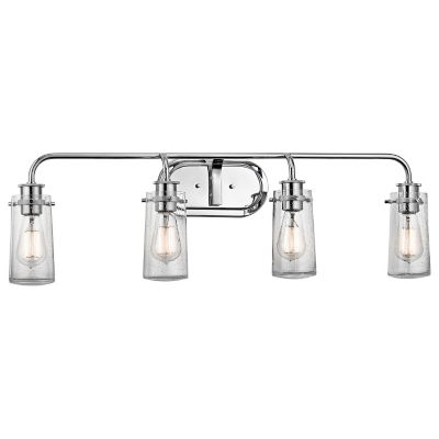 Kichler Braelyn Vanity Light - Color: Polished Chrome - Size: 4 light - 454