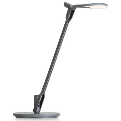 Koncept Splitty LED Desk Lamp - Color: Grey - Size: 1 light - SPY-W-MGY-USB