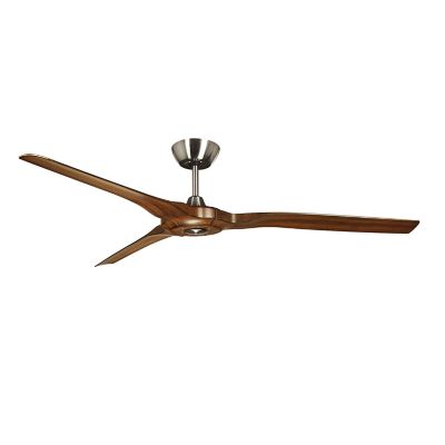 Kendal Lighting Radical Ceiling Fan - Color: Brown - Blade Color: Walnut - 