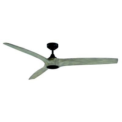 Kendal Lighting Paladin LED Ceiling Fan - Color: Black - Blade Color: Grey 