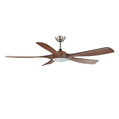 Kendal Lighting Mistral LED Ceiling Fan - Color: Brown - Blade Color: Dark 