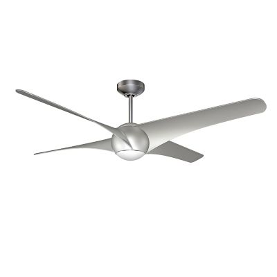 Kendal Lighting Juno LED Ceiling Fan - Color: Silver - Blade Color: Satin N