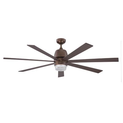 Kendal Lighting Sixty-Seven Ceiling Fan with Light - Color: Bronze - Blade 